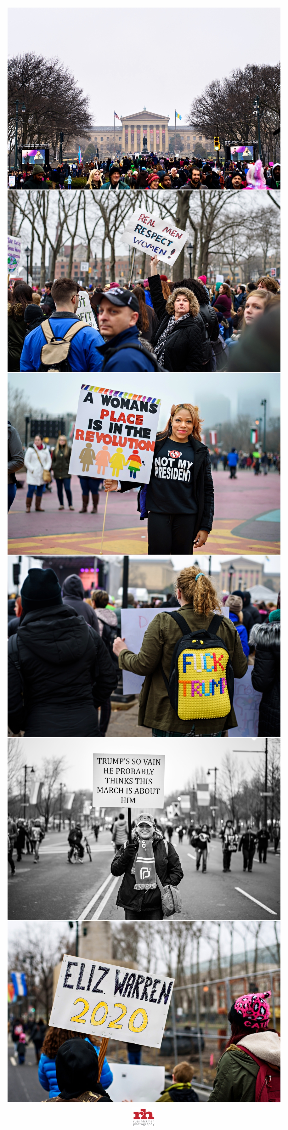 Womens March on Philadelphia - Russ Hickman Photography -025